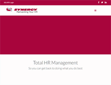 Tablet Screenshot of mysynergy.com
